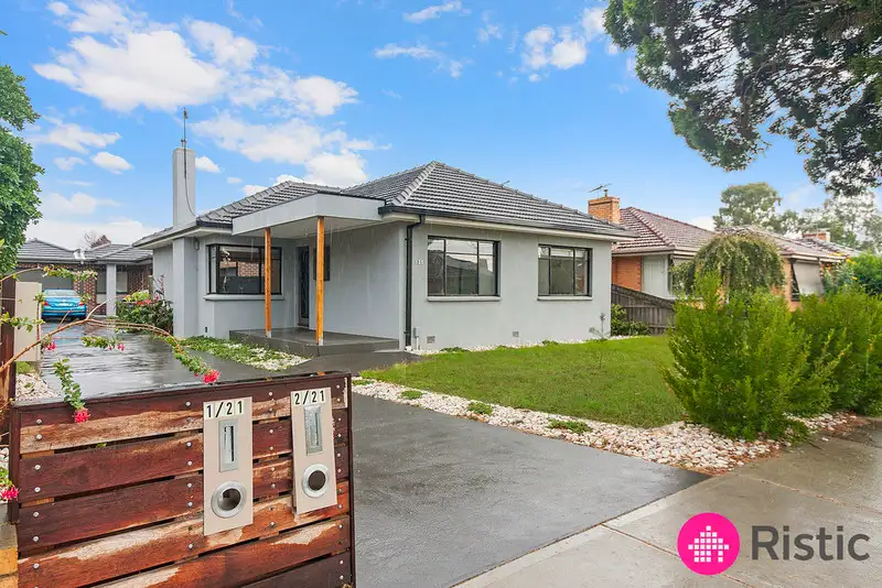 Main view of Homely unit listing, 1/21 Ethel Avenue, Lalor VIC 3075