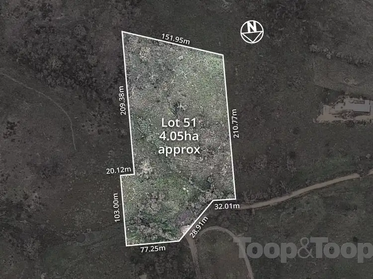 Main view of Homely land listing, 95a Purdom Road, Gould Creek SA 5114