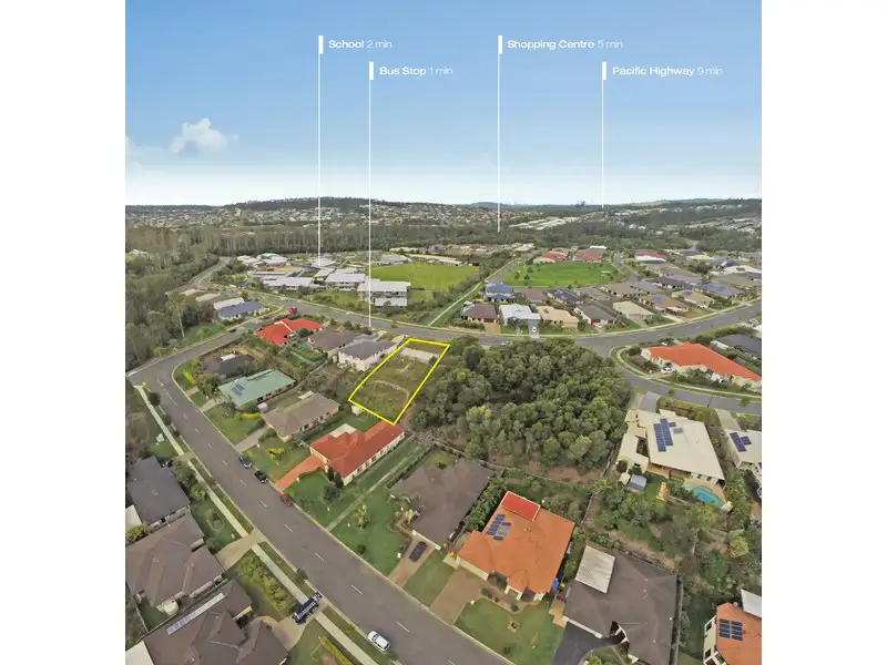 Main view of Homely semi-detached listing, 2/84 McAuley Parade, Pacific Pines QLD 4211
