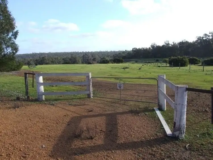 Main view of Homely land listing, 12 Blackwood River Drive, Nannup WA 6275