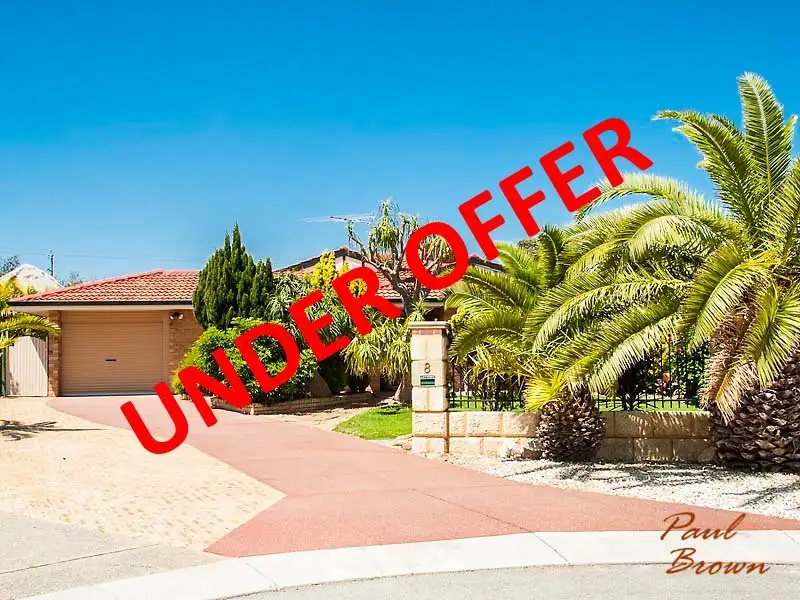 Main view of Homely house listing, 8 Kepler Close, Mullaloo WA 6027