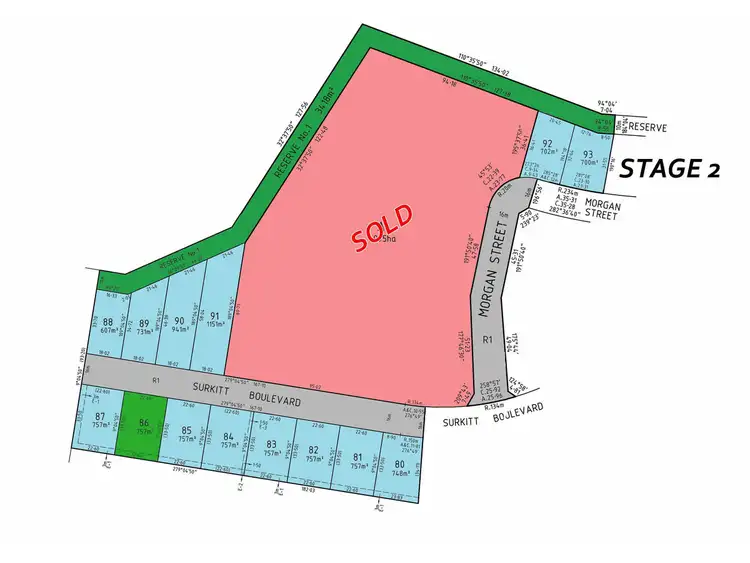 Second view of Homely land listing, Lot 86 Surkitt Boulevard, Sale VIC 3850
