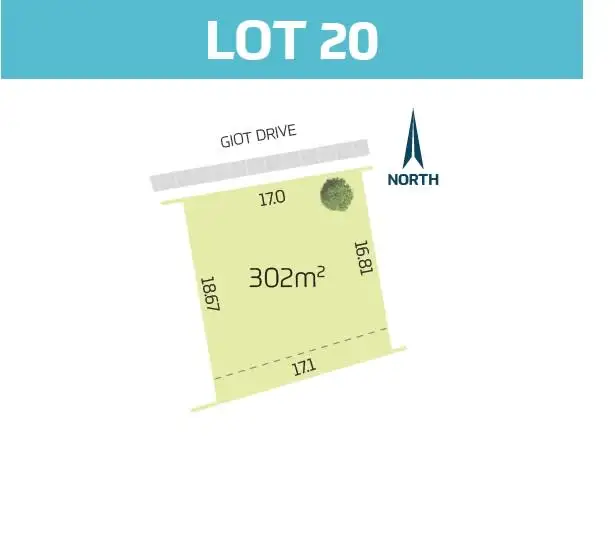 Main view of Homely land listing, LOT 20 Giot Drive, Wendouree VIC 3355