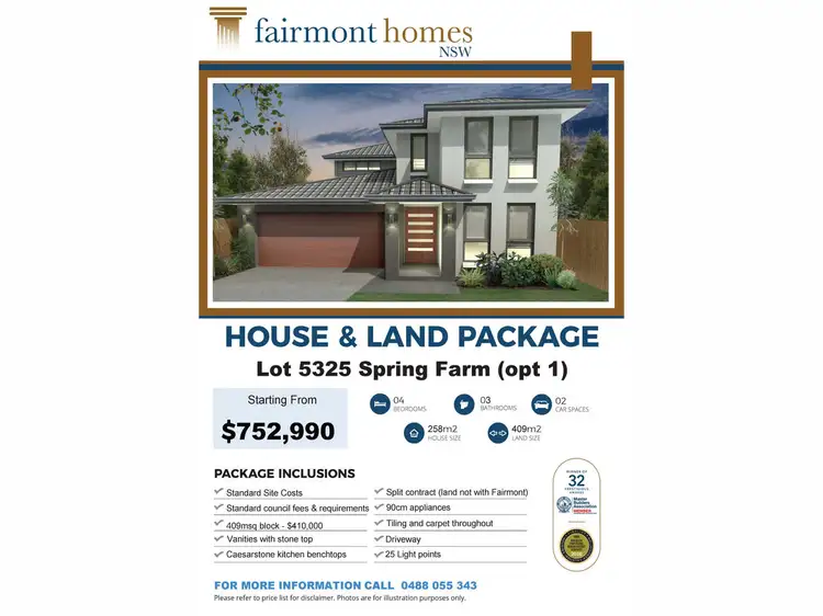 Third view of Homely land listing, 1 Mora Way, Spring Farm NSW 2570