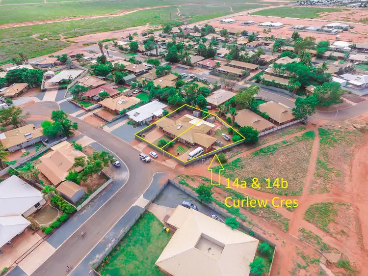 Third view of Homely semi-detached listing, 14a & 14b Curlew Crescent, South Hedland WA 6722