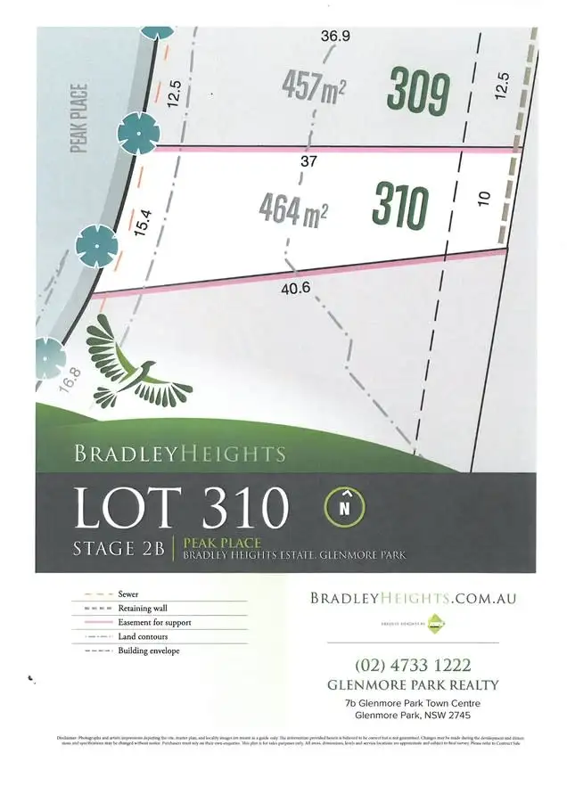 LOT 310 Peak Place, Glenmore Park NSW 2745
