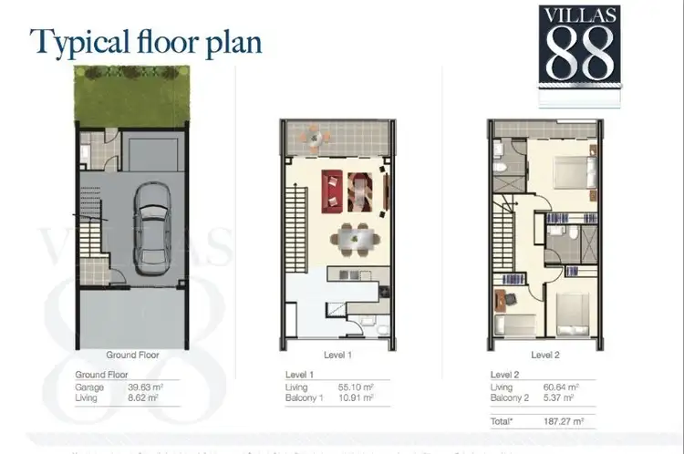 Second view of Homely villa listing, 27/88 Broadwater Avenue, Hope Island QLD 4212