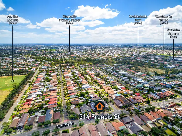 Third view of Homely land listing, 314 Francis Street, Yarraville VIC 3013
