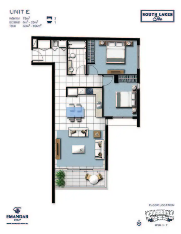 Fifth view of Homely apartment listing, 0000/397 Christine Avenue, Varsity Lakes QLD 4227