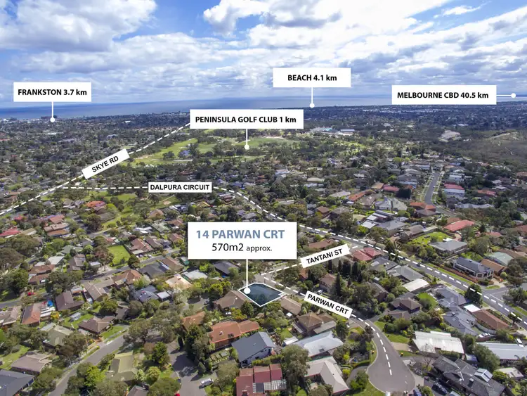 Second view of Homely house listing, 14 Parwan Court, Frankston VIC 3199