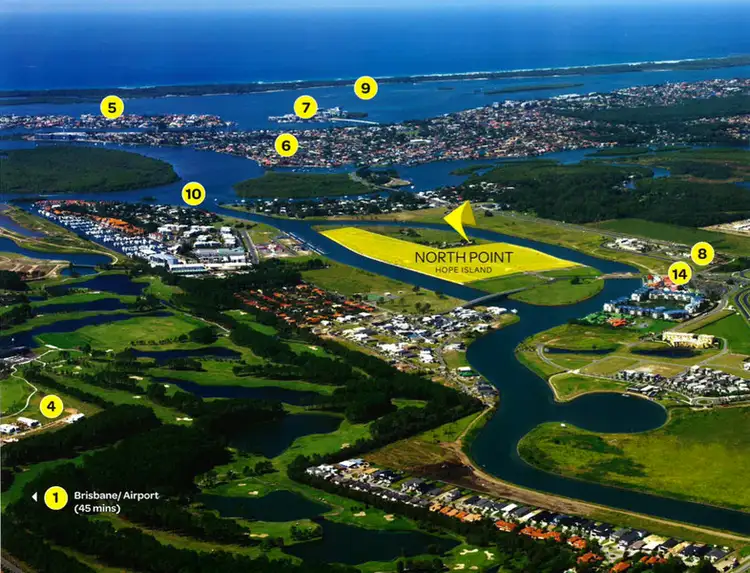 Main view of Homely land listing, LOT 92 North View Street, Hope Island QLD 4212