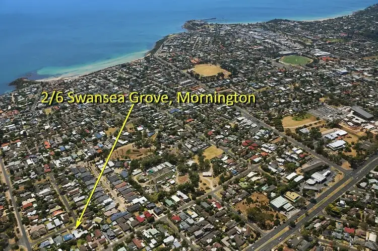 Second view of Homely house listing, 2/6 Swansea Grove, Mornington VIC 3931