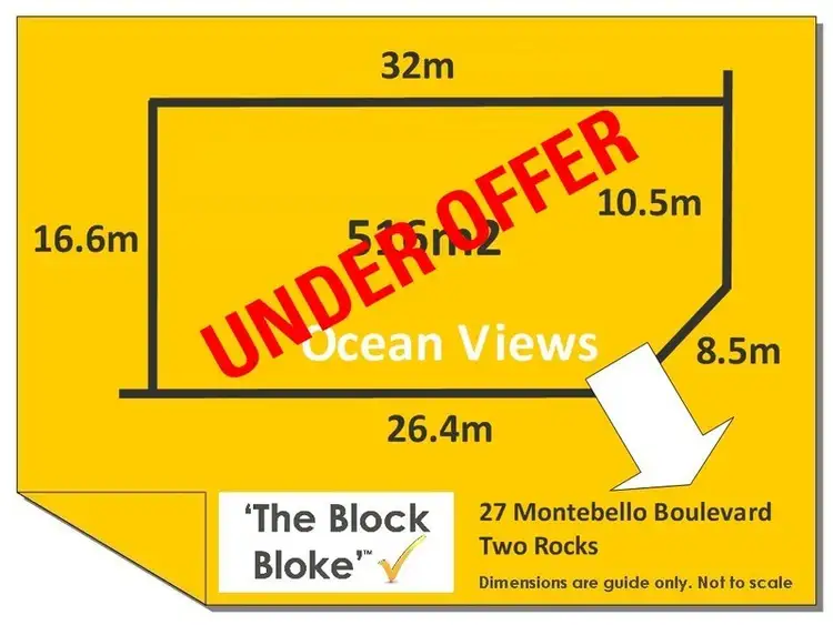 Main view of Homely land listing, 27 Montebello Boulevard, Two Rocks WA 6037