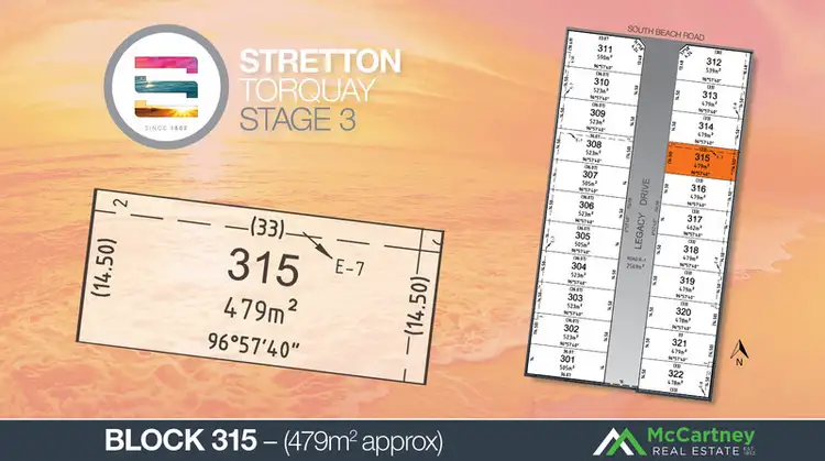LOT 315, STRETTON ESTATE STAGE 3, Torquay VIC 3228