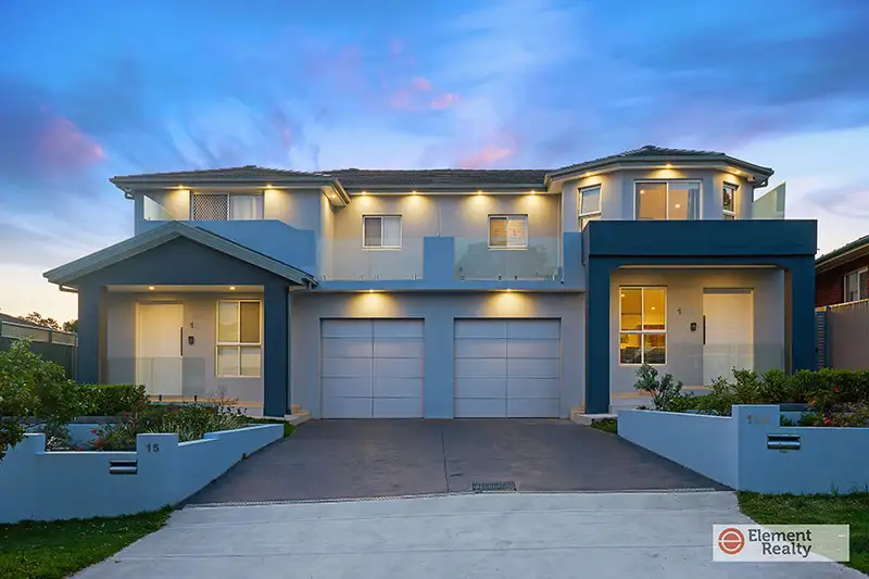 Main view of Homely semi-detached listing, 15A Gibbons Street, Oatlands NSW 2117