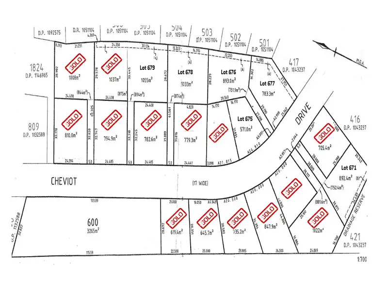 Main view of Homely land listing, Lot 675 Cheviot Drive, Kelso NSW 2795