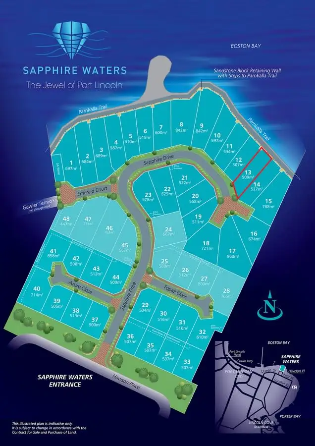 Second view of Homely land listing, 27 Sapphire Drive, Port Lincoln SA 5606