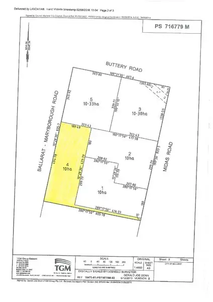 Seventh view of Homely land listing, LOT 4 Midas Road, Miners Rest VIC 3352