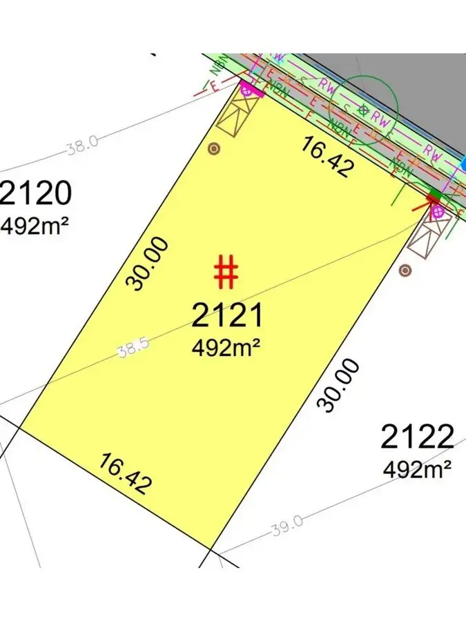 Main view of Homely land listing, lot 2121 The Gables, Box Hill NSW 2765