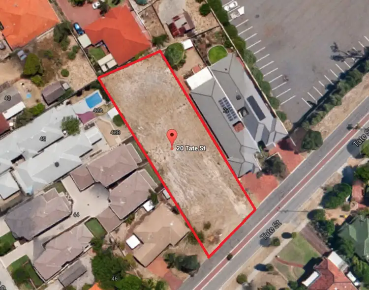 Main view of Homely land listing, 20 Tate Street, St James WA 6102