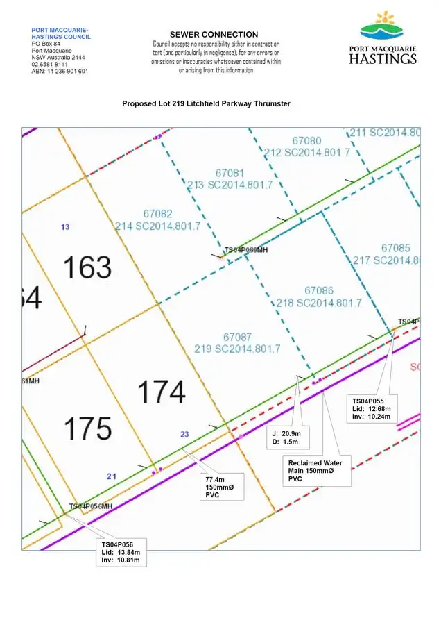 Third view of Homely land listing, LOT 219 Litchfield Parkway, Port Macquarie NSW 2444