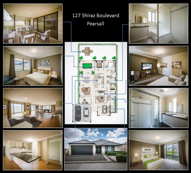 Third view of Homely house listing, 127 Shiraz Boulevard, Pearsall WA 6065