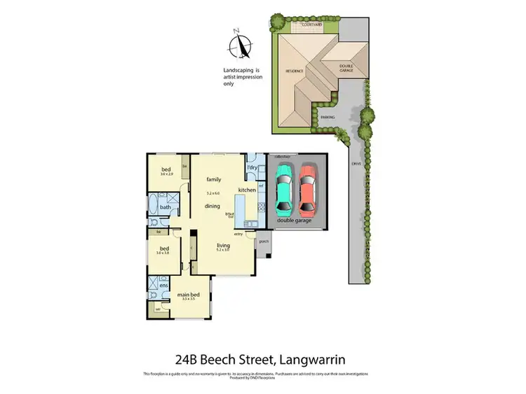 Second view of Homely house listing, 24B Beech Street, Langwarrin VIC 3910