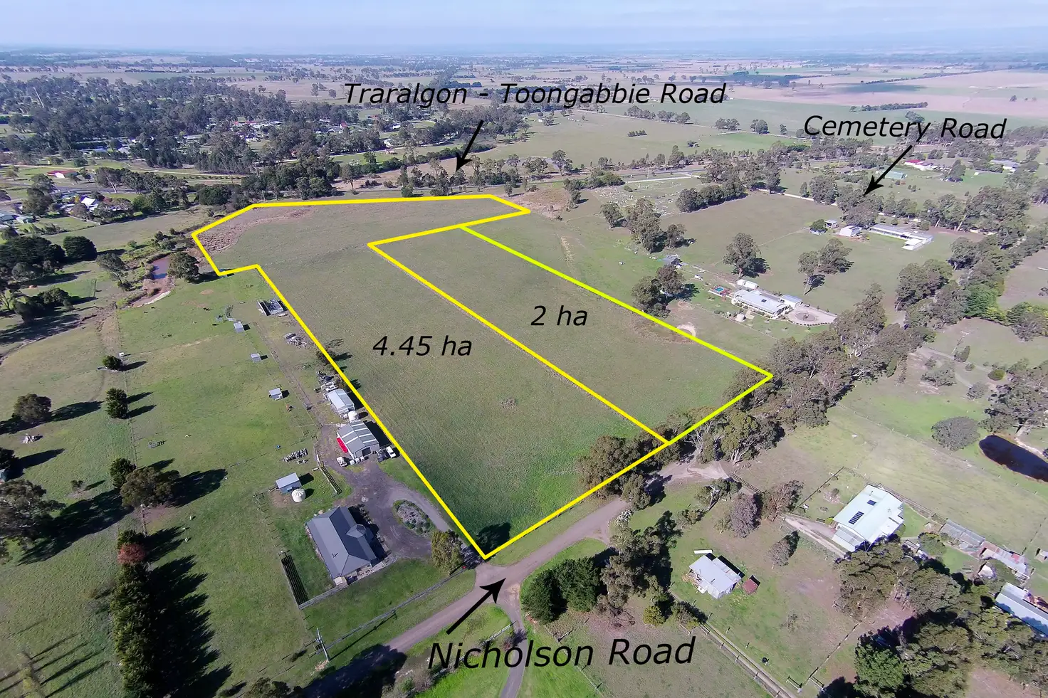 Main view of Homely land listing, Nicholson Road, Toongabbie VIC 3856