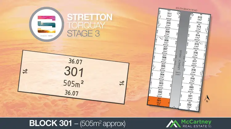 LOT 301, STRETTON ESTATE STAGE 3, Torquay VIC 3228