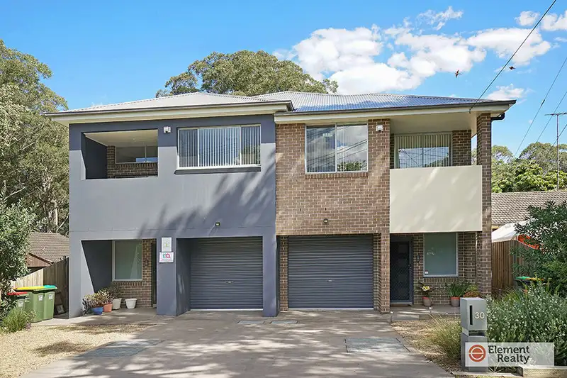 Main view of Homely semi-detached listing, 30 Robert Street, Telopea NSW 2117