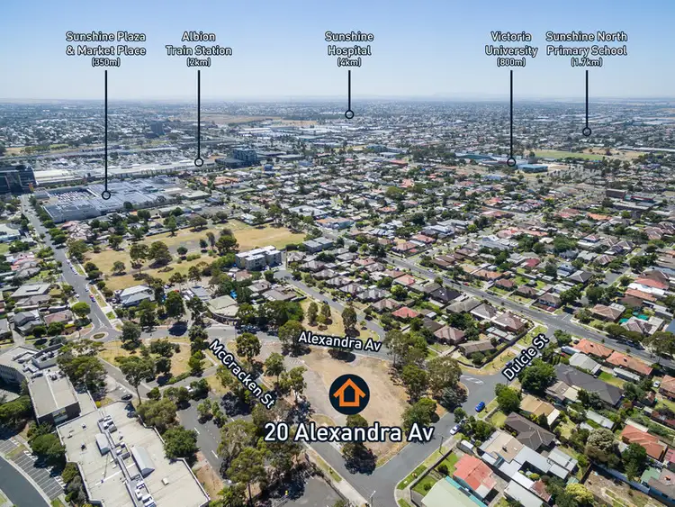 Third view of Homely land listing, 20 Alexandra Avenue, Sunshine VIC 3020