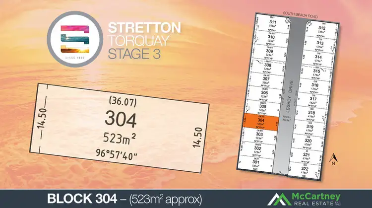 LOT 304, STRETTON ESTATE STAGE 3, Torquay VIC 3228