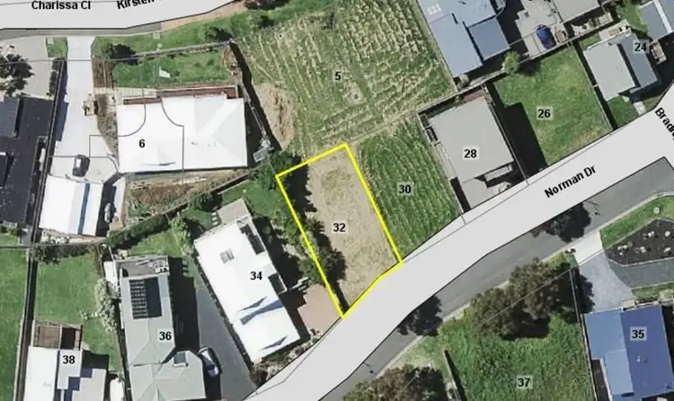 Main view of Homely land listing, 32 Norman Drive, Cowes VIC 3922