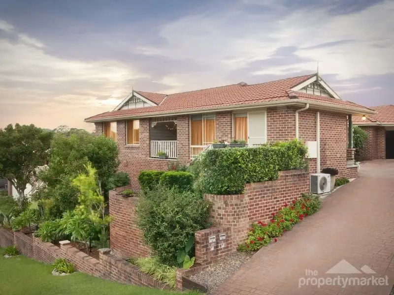 Main view of Homely villa listing, 1/10 Jacaranda Avenue, Glenning Valley NSW 2261