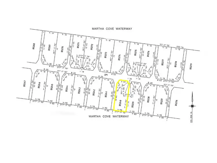 Third view of Homely land listing, Berth Lot 5240 Martha Cove Waterway, Safety Beach VIC 3936