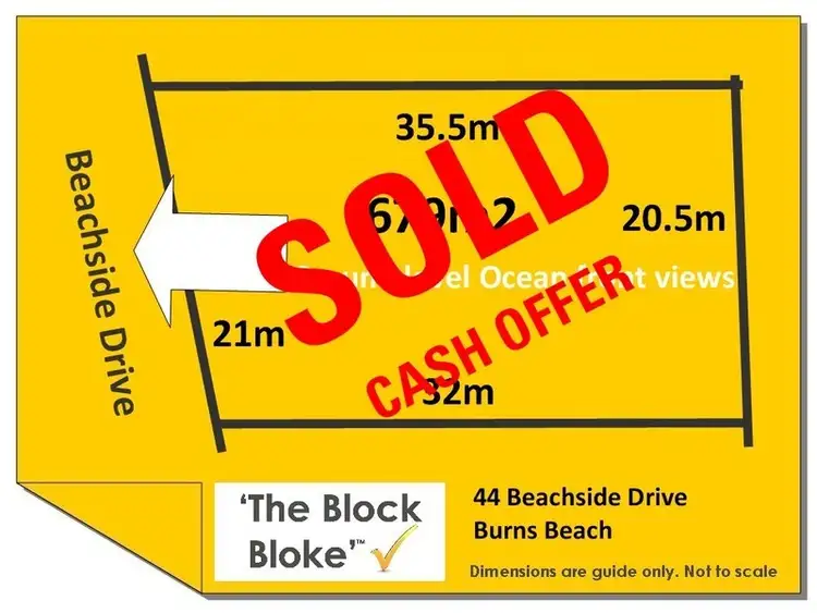 Main view of Homely land listing, 44 Beachside Drive, Burns Beach WA 6028
