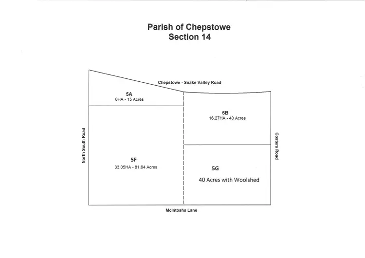 Third view of Homely land listing, North South Rd, McIntosh Lane & Costers Road, Chepstowe VIC 3351