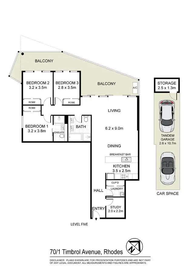 Sixth view of Homely apartment listing, 70/1 Timbrol Avenue, Rhodes NSW 2138