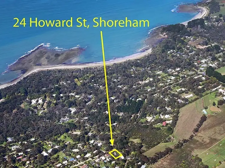 Main view of Homely house listing, 24 Howard Street, Shoreham VIC 3916