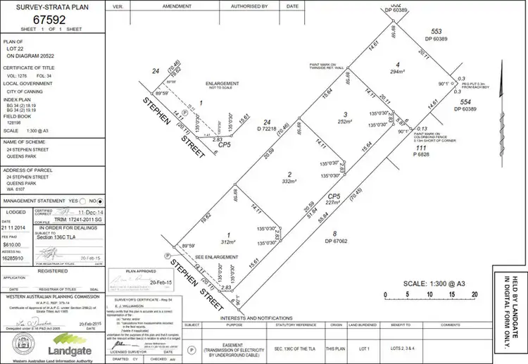 Third view of Homely land listing, LOT Lot 1, 3 & 4/24 Stephen Street, Queens Park WA 6107