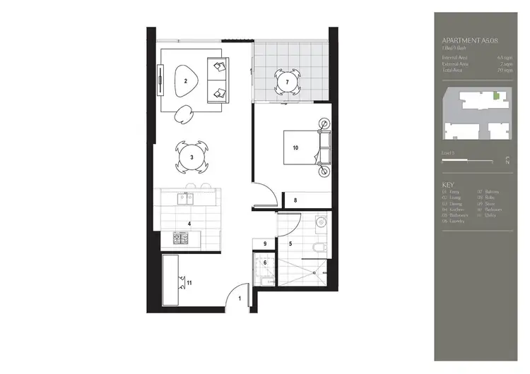 Fourth view of Homely apartment listing, A5.08/7-17 Verona Drive, Wentworth Point NSW 2127