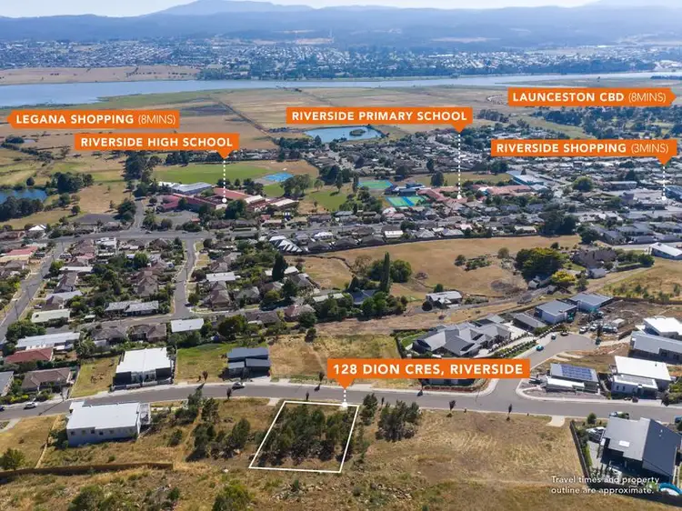 Fifth view of Homely land listing, 128 Dion Crescent, Riverside TAS 7250