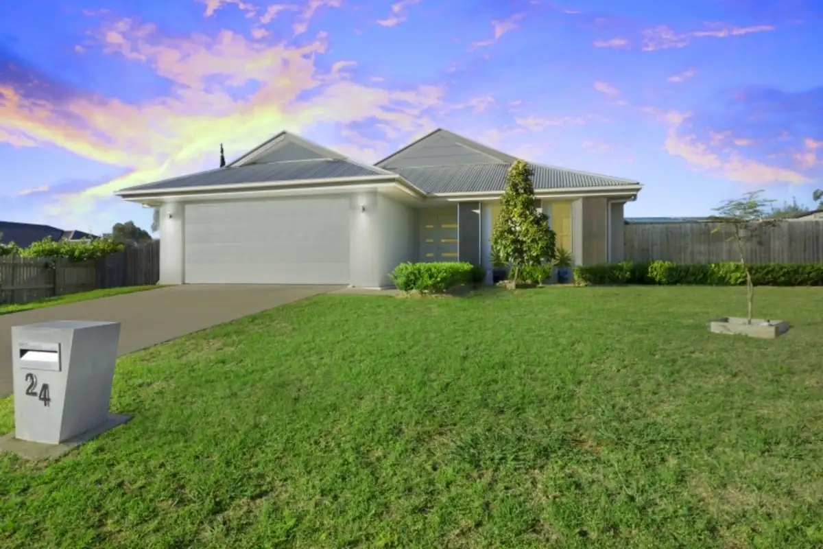Main view of Homely house listing, 24 Honeyeater Drive, Highfields QLD 4352