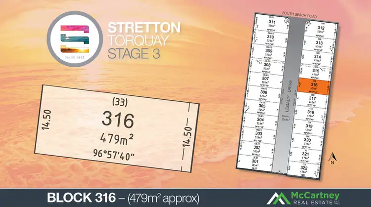 LOT 316, STRETTON ESTATE STAGE 3, Torquay VIC 3228