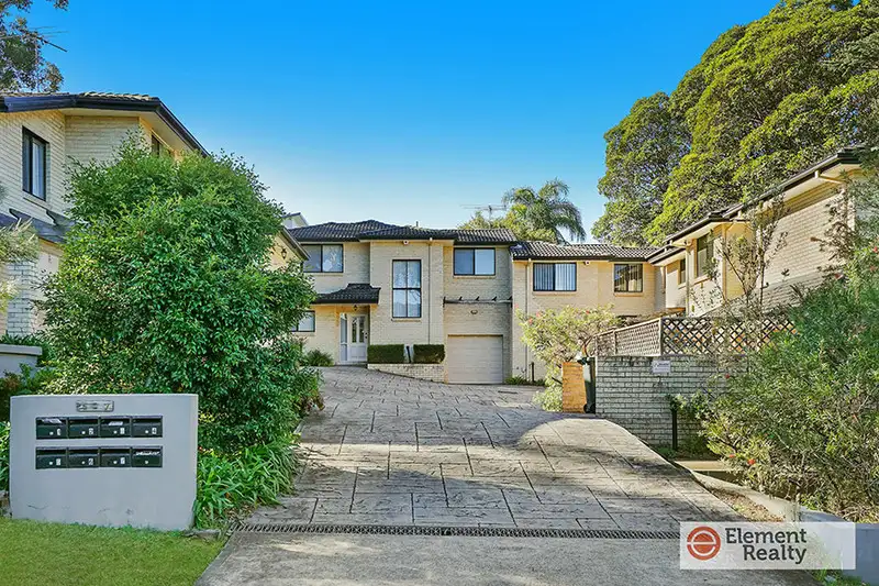 Main view of Homely townhouse listing, 6/5-7 Baronbali Street, Dundas NSW 2117