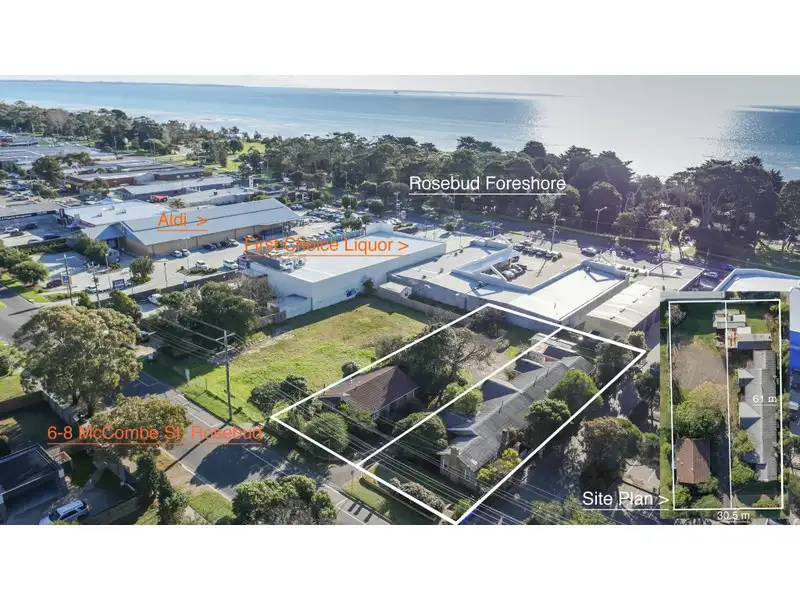 Main view of Homely block of units listing, 6 - 8 McCombe Street, Rosebud VIC 3939