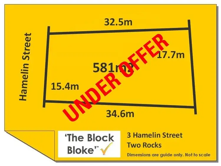 Main view of Homely land listing, 3 Hamelin Street, Two Rocks WA 6037