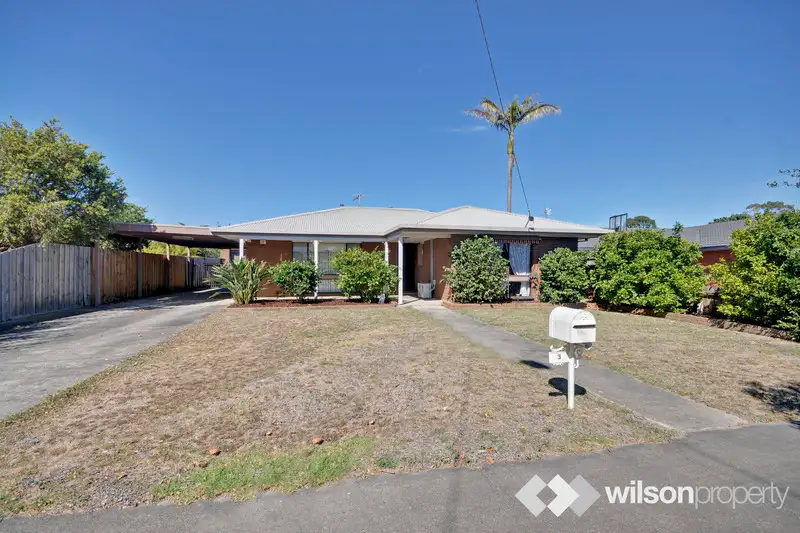 Main view of Homely house listing, 3 Nixon Court, Traralgon VIC 3844