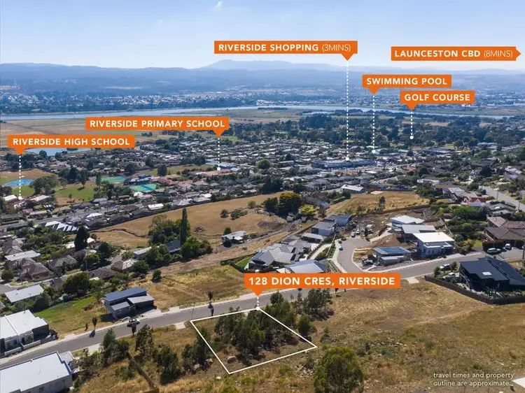 Fourth view of Homely land listing, 128 Dion Crescent, Riverside TAS 7250