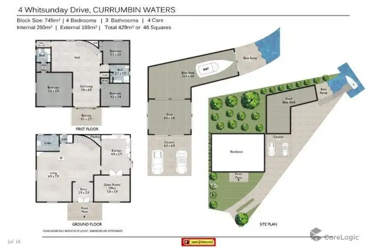 Fourth view of Homely house listing, 4 Whitsunday Drive, Currumbin Waters QLD 4223